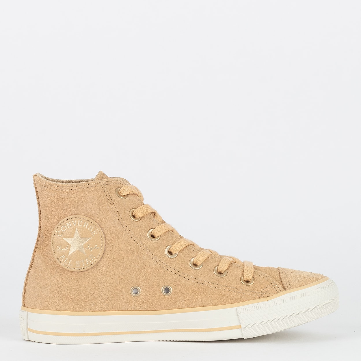 Tênis Converse Chuck Taylor All Star Hi Seasonal Suede Areia