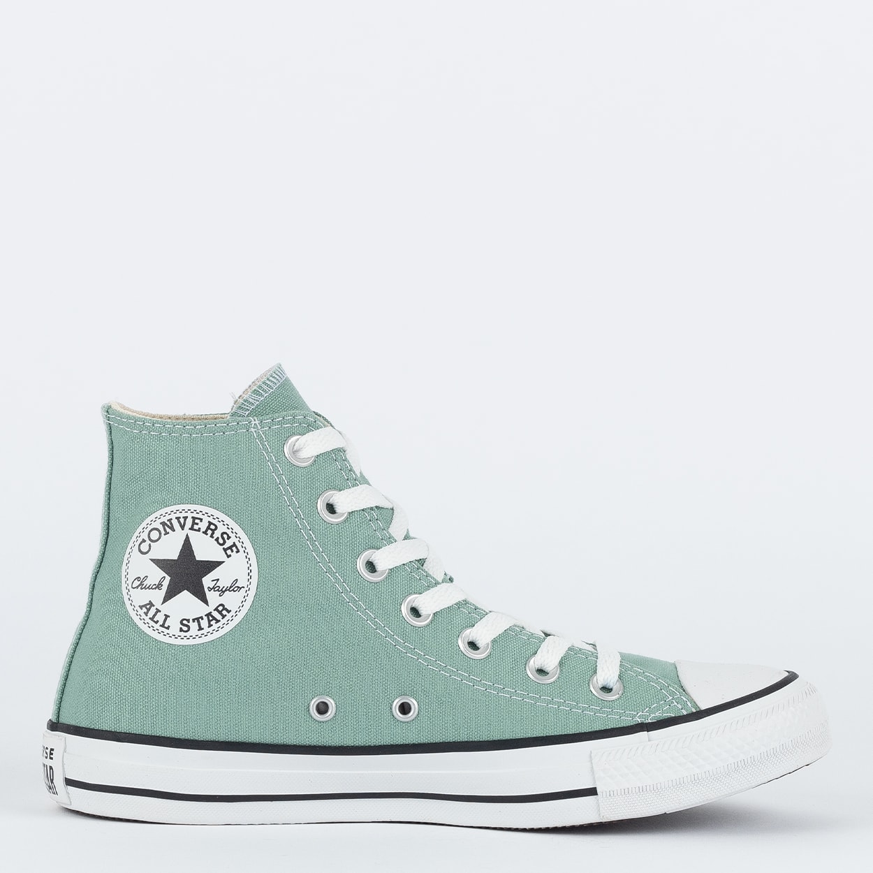 T nis All Star Converse Verde Escuro e Claro