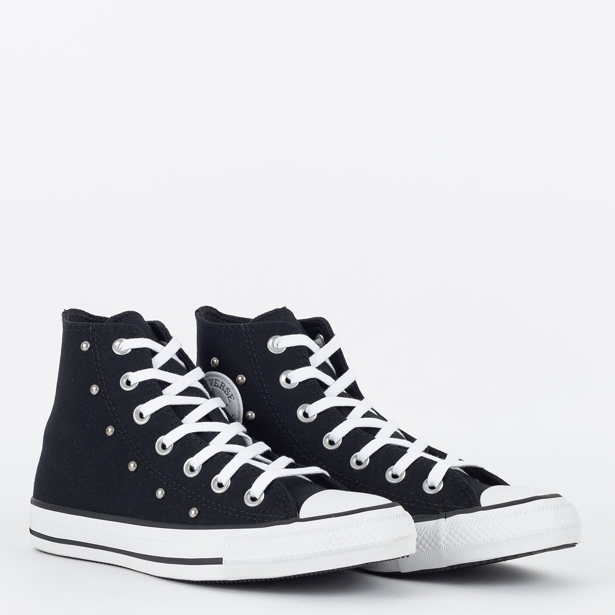 Tênis converse chuck taylor store all star hi cinza