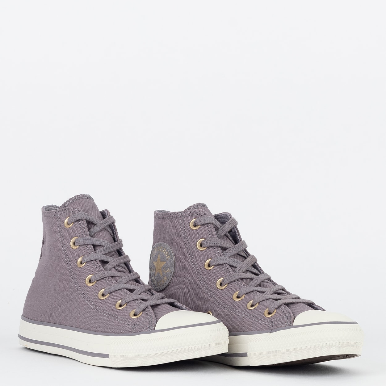 user_c9c86e72 Tênis Converse Chuck Taylor All Star Hi Taylored Lux Malva Amendoa