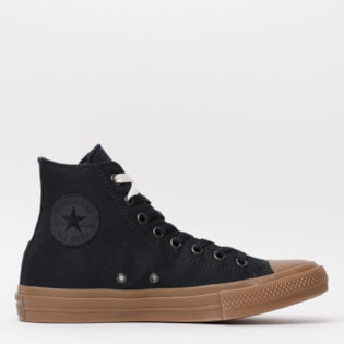 Tênis Converse Chuck Taylor All Star II Hi Black Black Gum 155496 Tênis Converse Chuck Taylor All Star II Hi Black Black Gum 155496