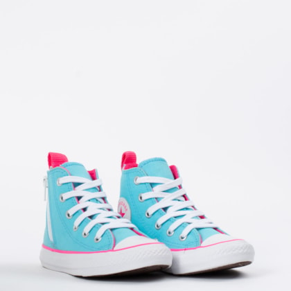 Tênis Converse Chuck Taylor All Star Kids Azul Claro CK09090002