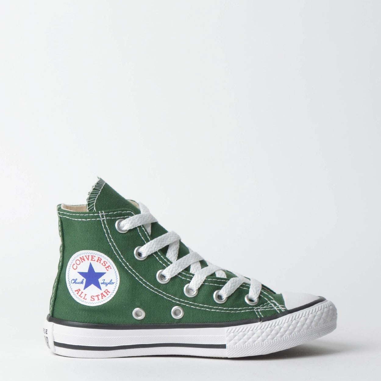 all star cano medio verde militar