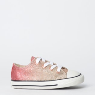 Tênis Converse Chuck Taylor All Star Kids Ouro Claro CK06800001 Tênis Converse Chuck Taylor All Star Kids Ouro Claro CK06800001