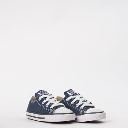 Tênis Converse Chuck Taylor All Star Kids Ox Marinho CK00010003