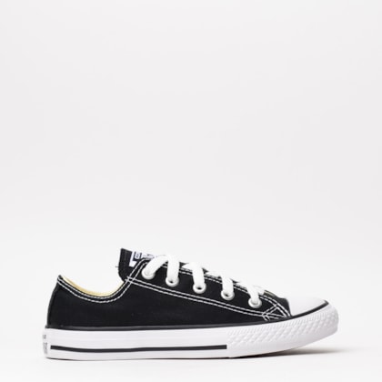 Tênis Converse Chuck Taylor All Star Kids Ox Preto CK00020002