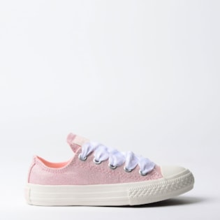 Tênis Converse Chuck Taylor All Star Kids Ox Rosa Escuro CK06030002 Tênis Converse Chuck Taylor All Star Kids Ox Rosa Escuro CK06030002