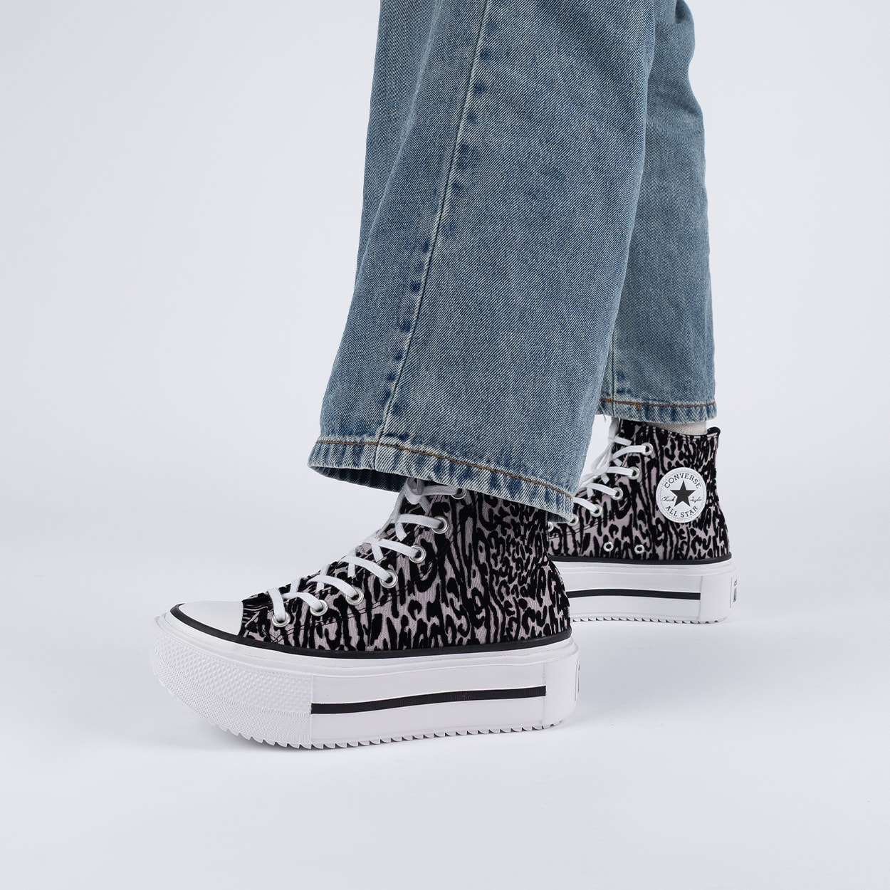 Tênis Converse Chuck Taylor All Star Lift Double Stack Hi Animal