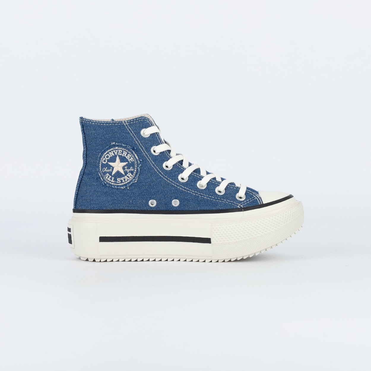 Tênis Converse Chuck Taylor All Star Lift Double Stack Hi Denim