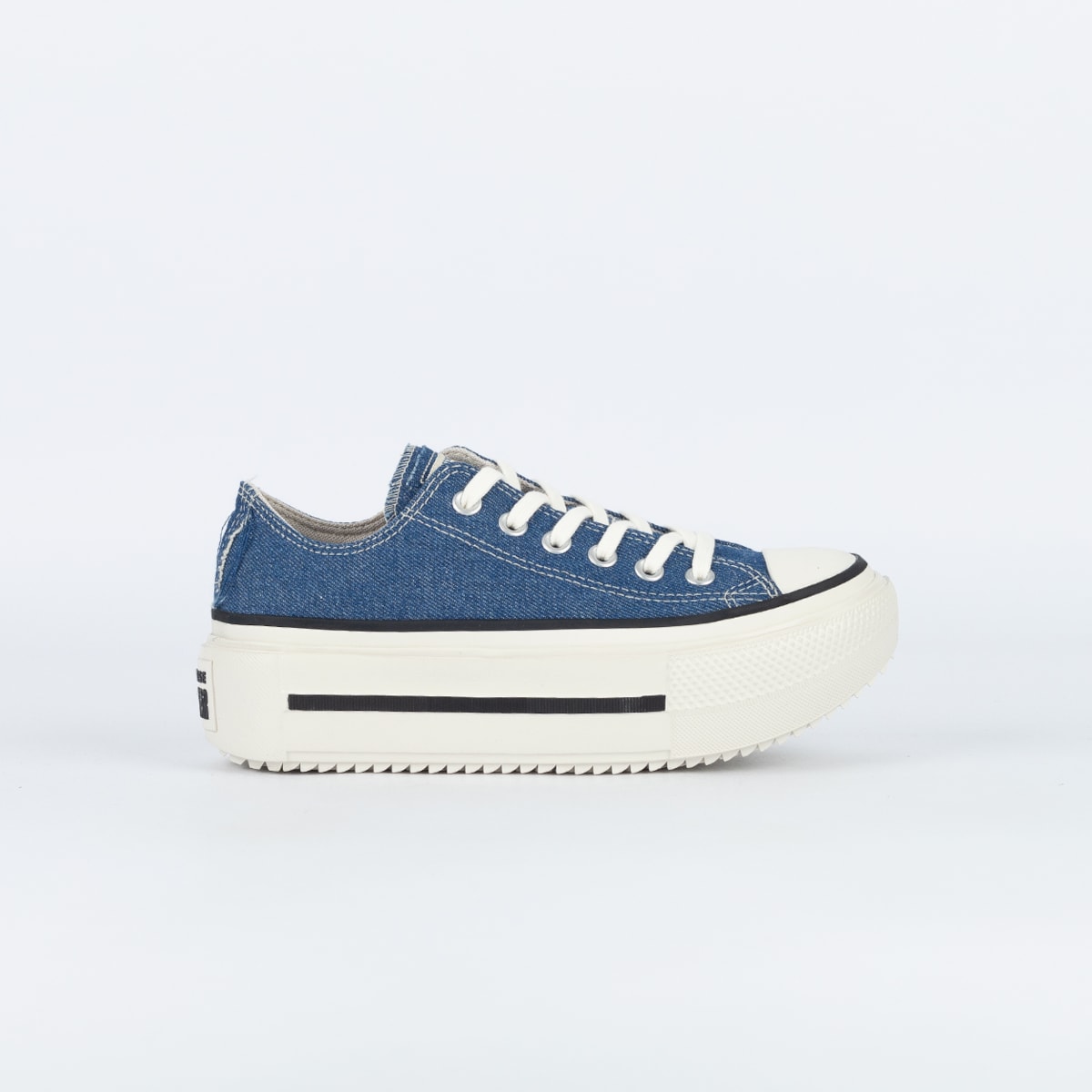 All Star Stack Form Tênis Converse Chuck Taylor All Star Lift Double Stack Ox Denim Mood ...