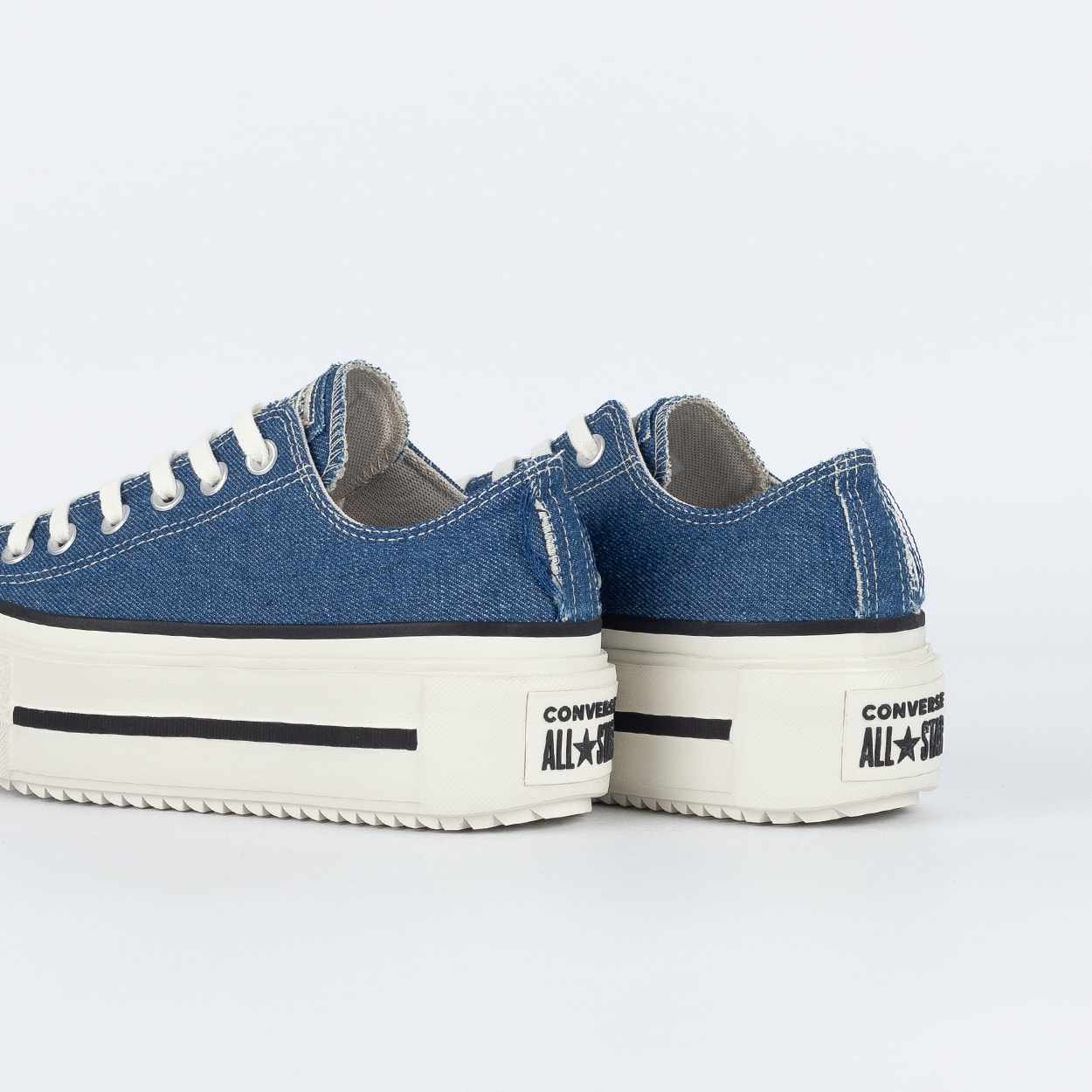 Tênis Converse Chuck Taylor All Star Lift Double Stack Ox Denim