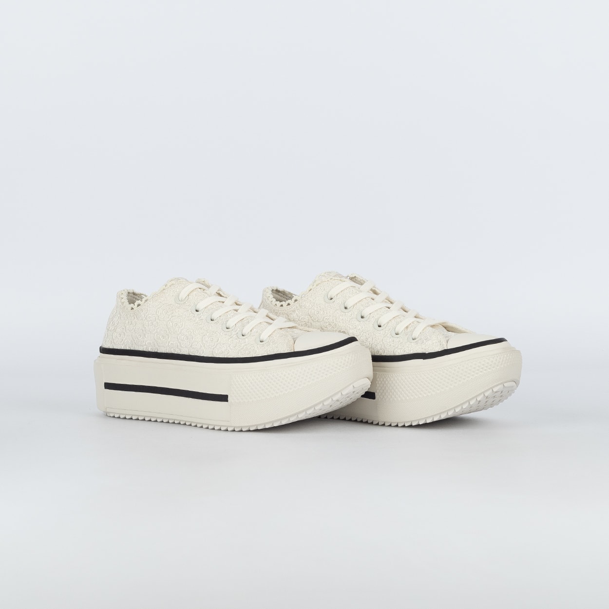 Tênis Converse Chuck Taylor All Star Lift Double Stack Ox Floral