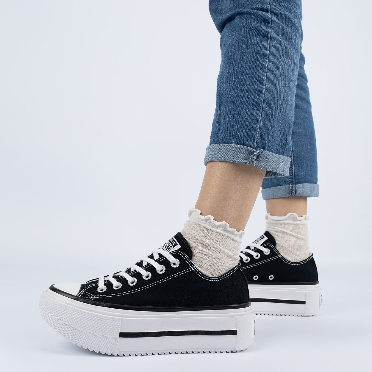 Tênis Converse Chuck Taylor All Star Lift Double Stack Ox