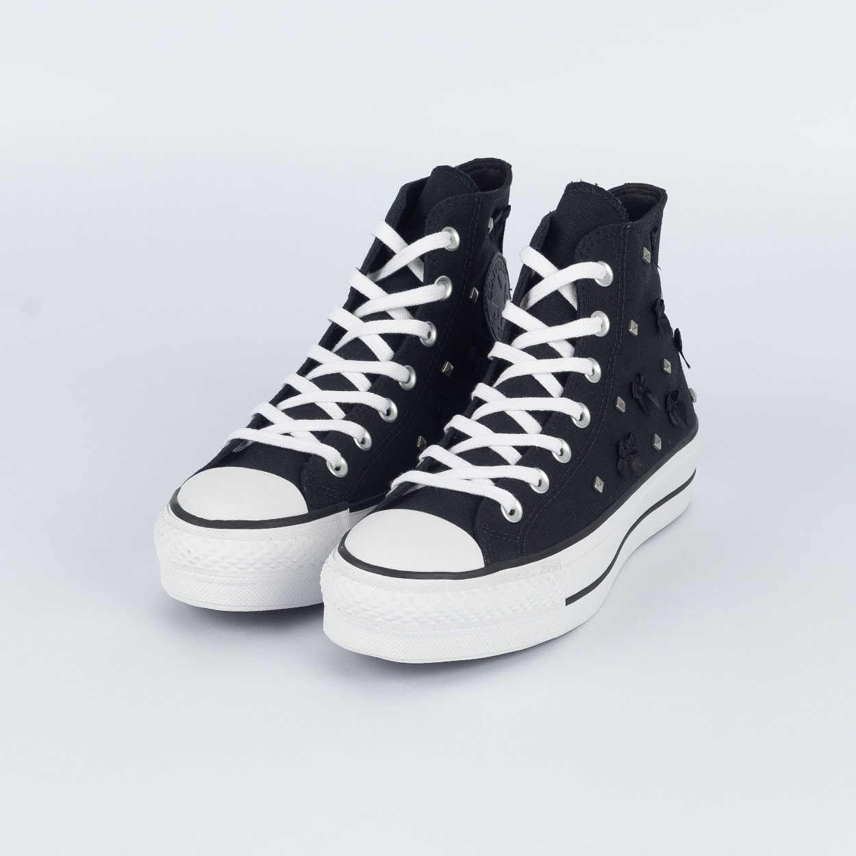 Tênis Converse Chuck Taylor All Star Lift Hi Bow Studded Preto