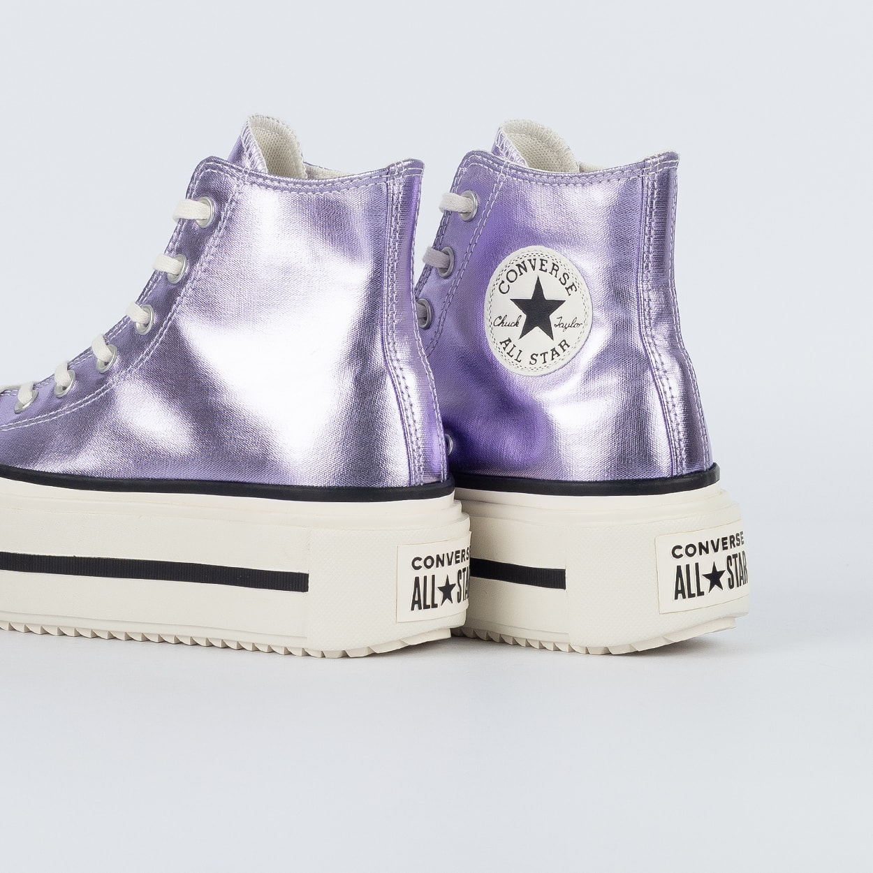 Tênis Converse Chuck Taylor All Star Lift Hi Double Stack Shine