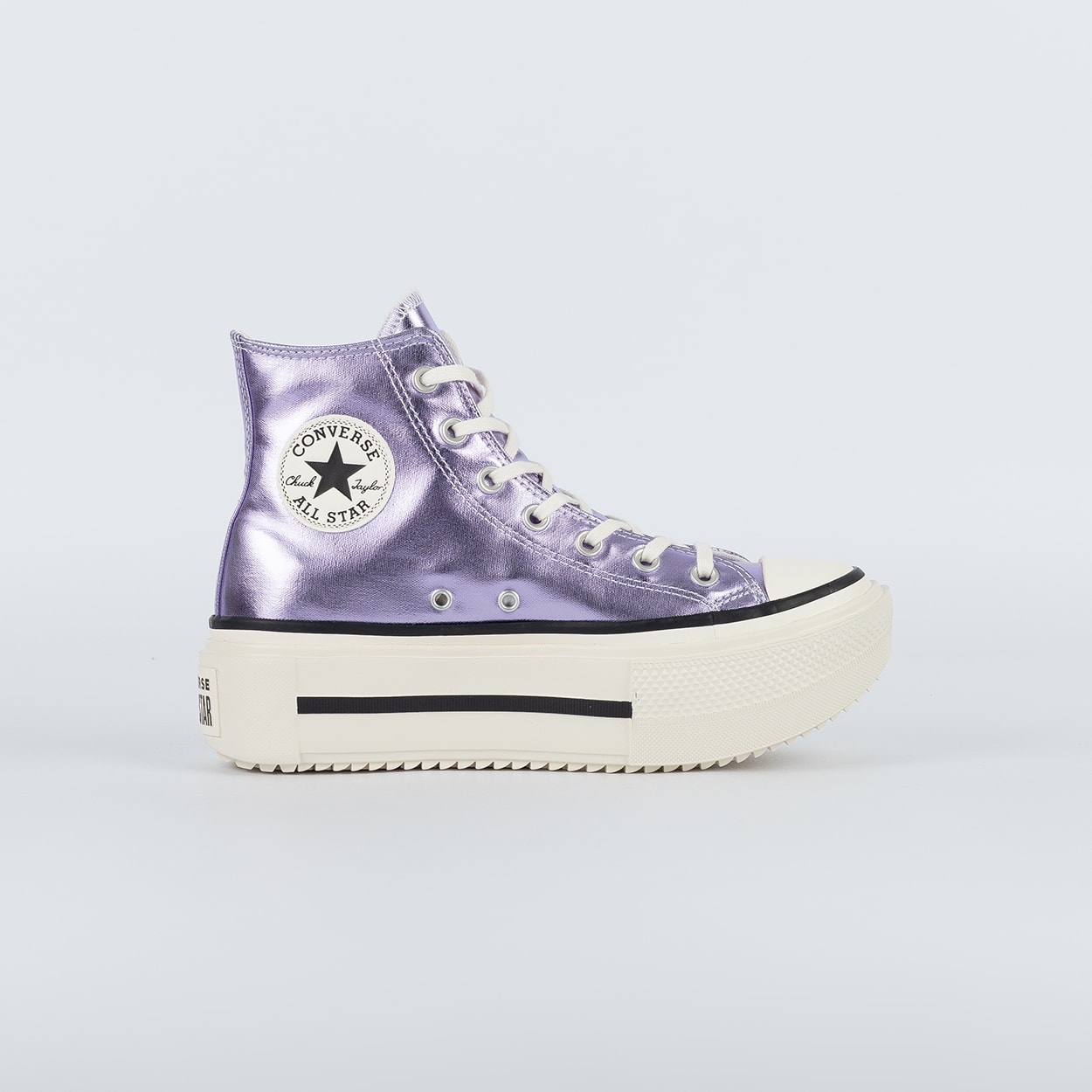 Tênis Converse Chuck Taylor All Star Lift Hi Double Stack Shine