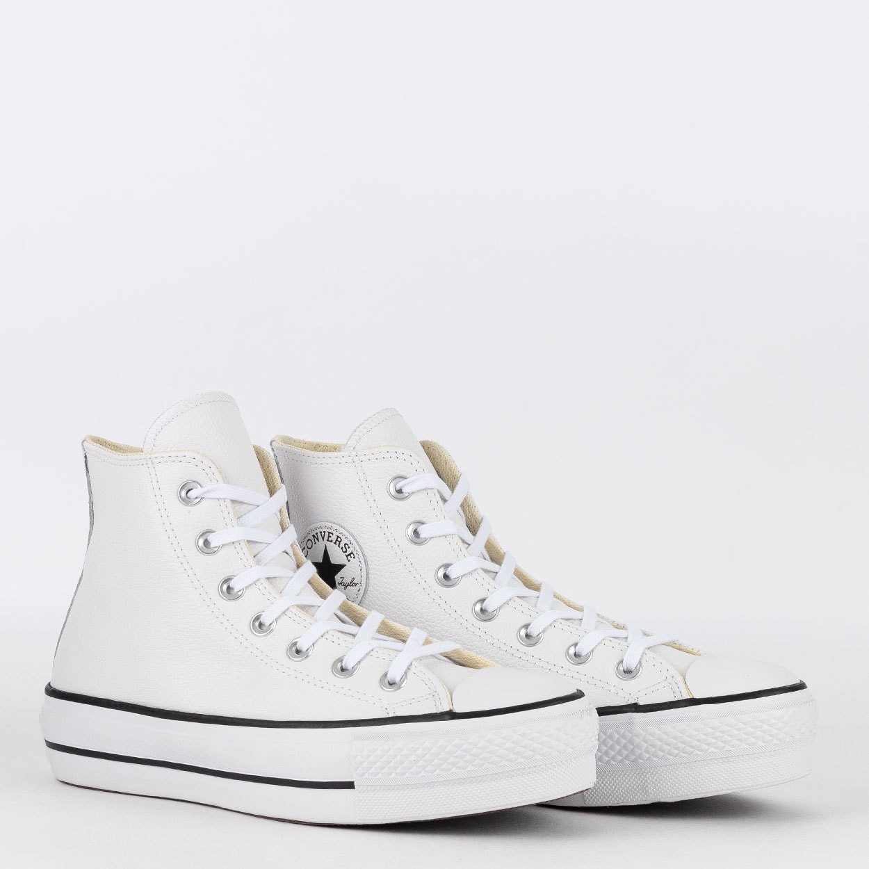 chuck taylor all star lift leather high top