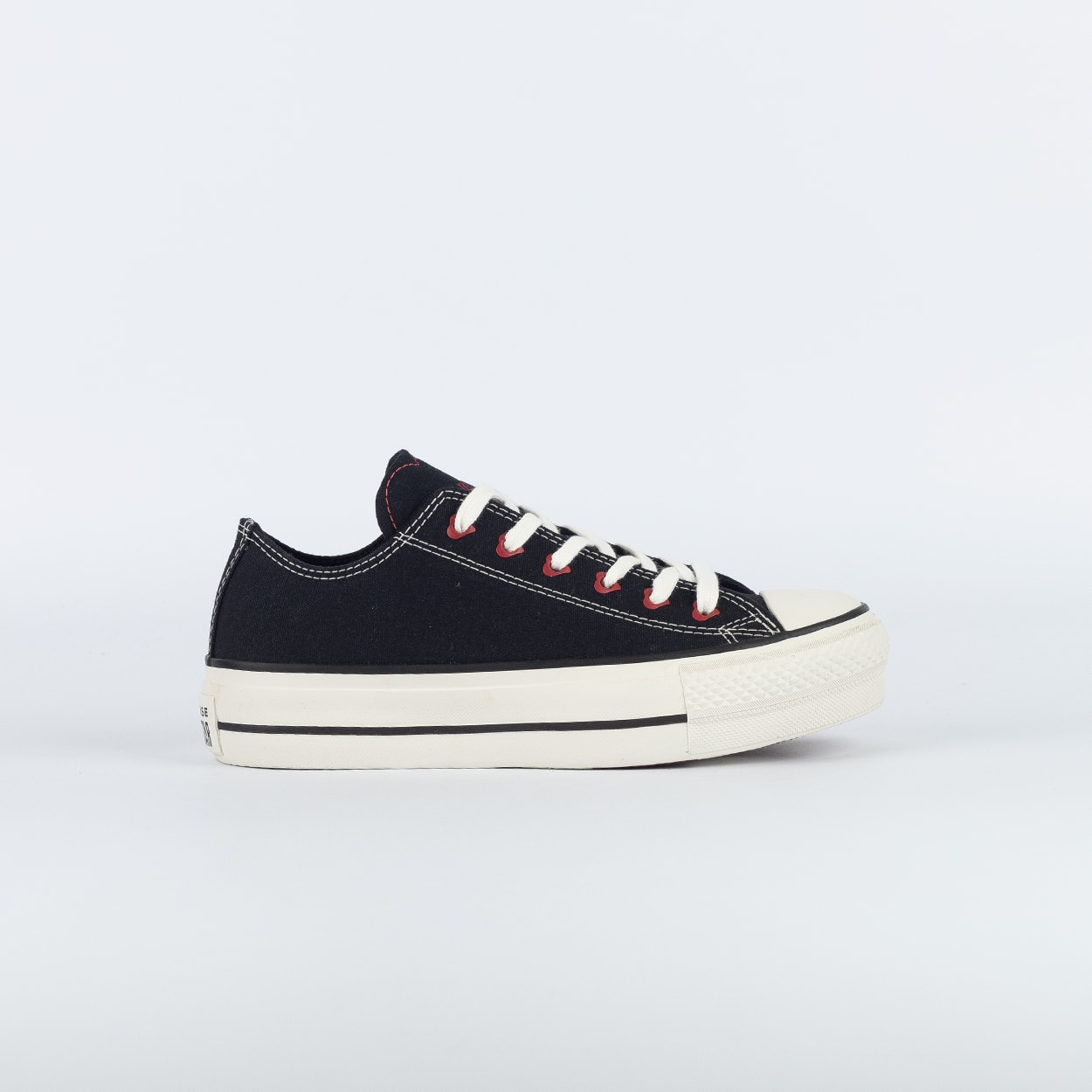 minxfoams様 Tênis Converse Chuck Taylor All Star Lift Ox Chucks In Love Preto
