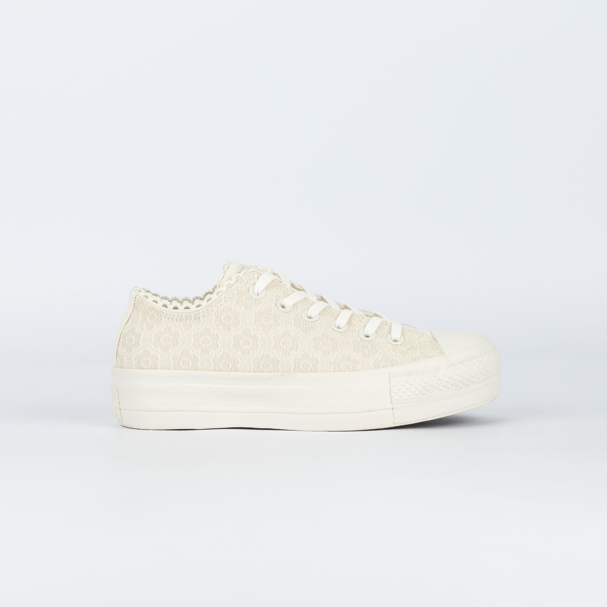 Tênis Converse Chuck Taylor All Star Lift Ox Floral Crochet