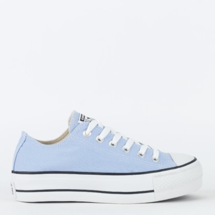 Tênis Converse Chuck Taylor All Star Lift Ox Seasonal Azul Ceu CT09630052