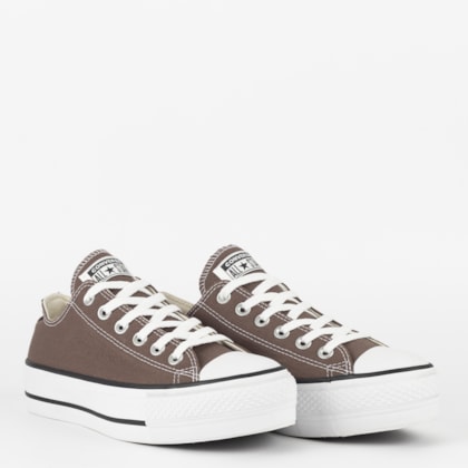 Tênis Converse Chuck Taylor All Star Lift Ox Seasonal Marrom Esquilo CT09630046