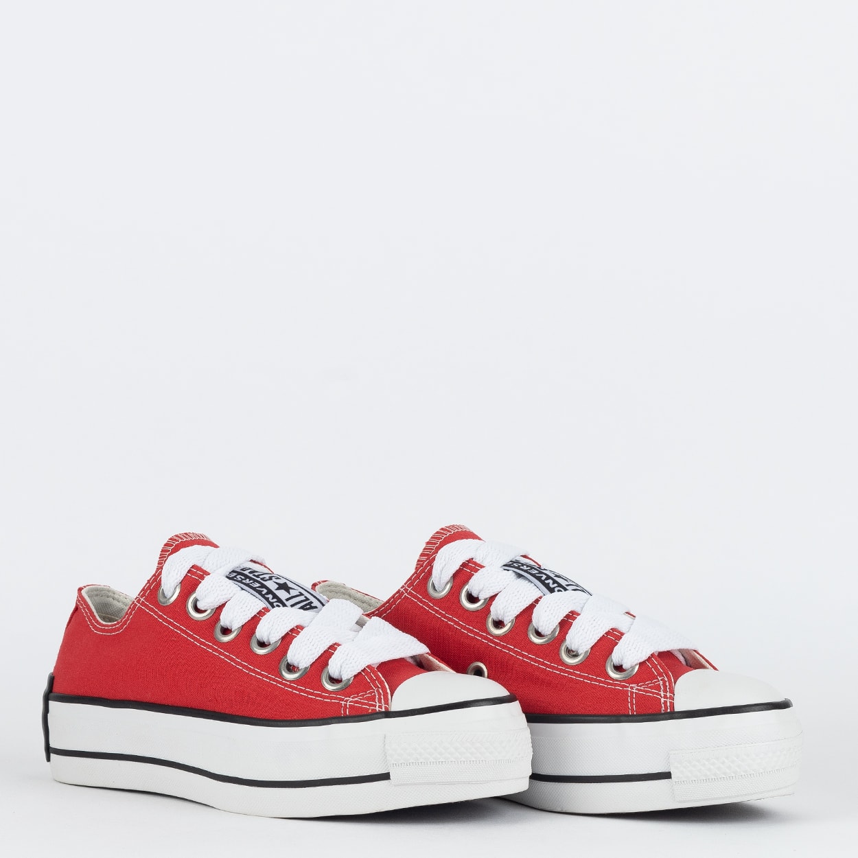 Tênis Converse Chuck Taylor All Star Lift Ox Sketch Vermelho