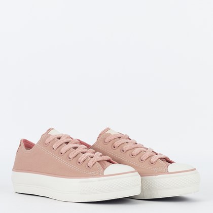 Tênis Converse Chuck Taylor All Star Lift Ox Workwear Textures Rosa Crepusculo CT24040001