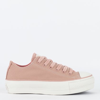 Tênis Converse Chuck Taylor All Star Lift Ox Workwear Textures Rosa Crepusculo CT24040001