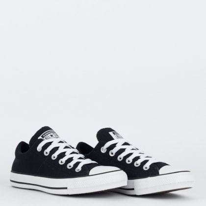 Tênis Converse Chuck Taylor All Star Madison Ox Essential Preto Branco CT28910002