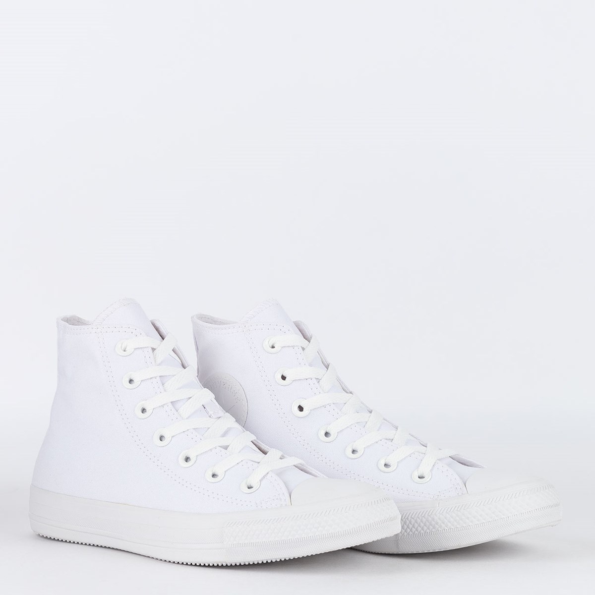 Tênis Converse Chuck Taylor All Star Monochrome Hi Branco Branco CT04470001