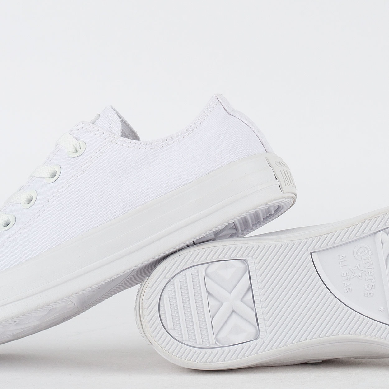 tenis all star monochrome branco