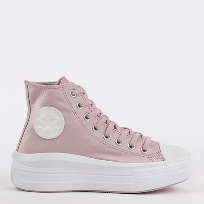 Tênis Converse Chuck Taylor All Star Move Hi Authentic Glam Rosa Sal CT17880001