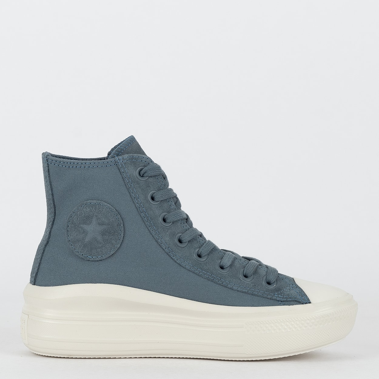 Tênis Converse Chuck Taylor All Star Move Hi Crafted Colors Cinza