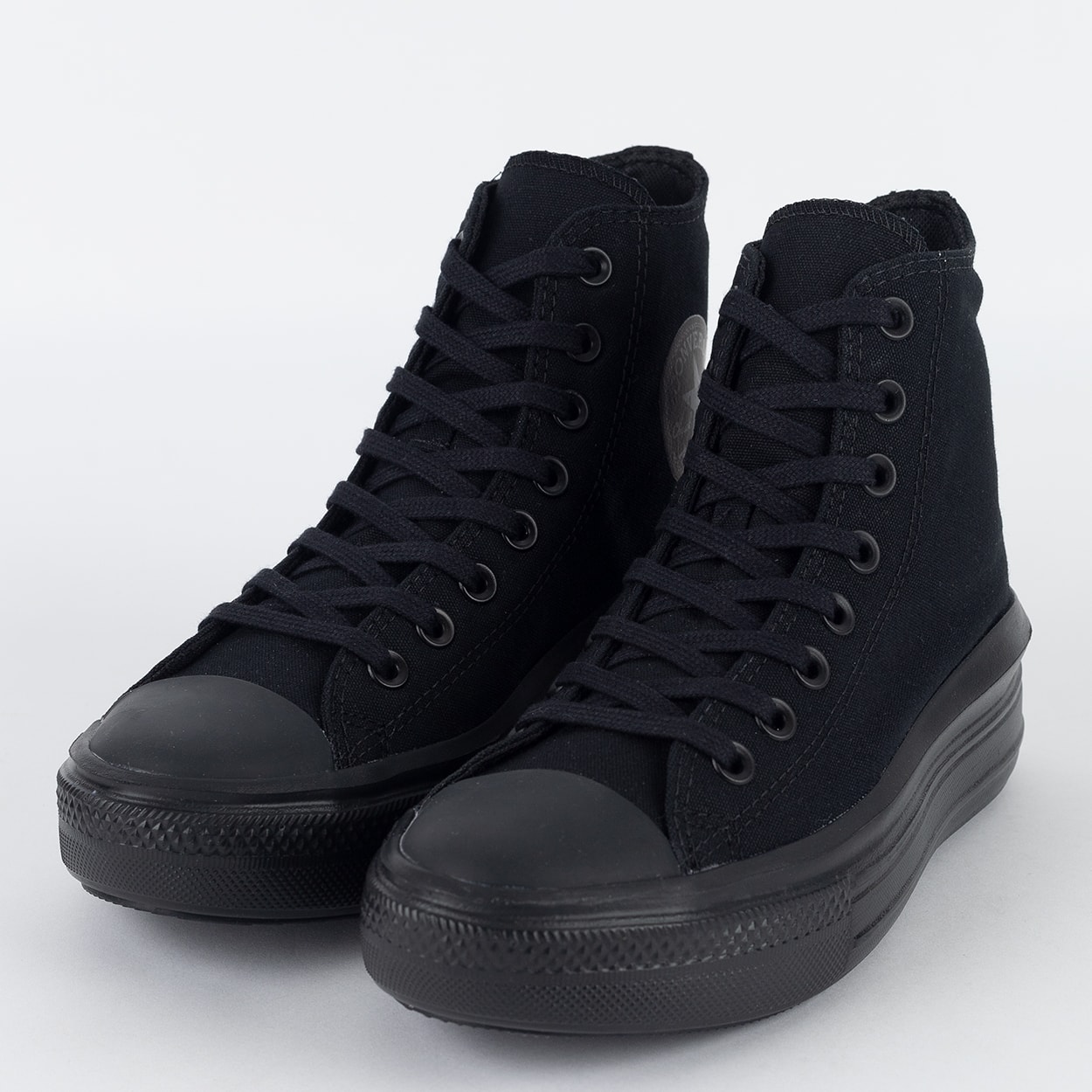 T nis Converse Chuck Taylor All Star Move Hi Monochrome Dark Preto Preto CT24370001