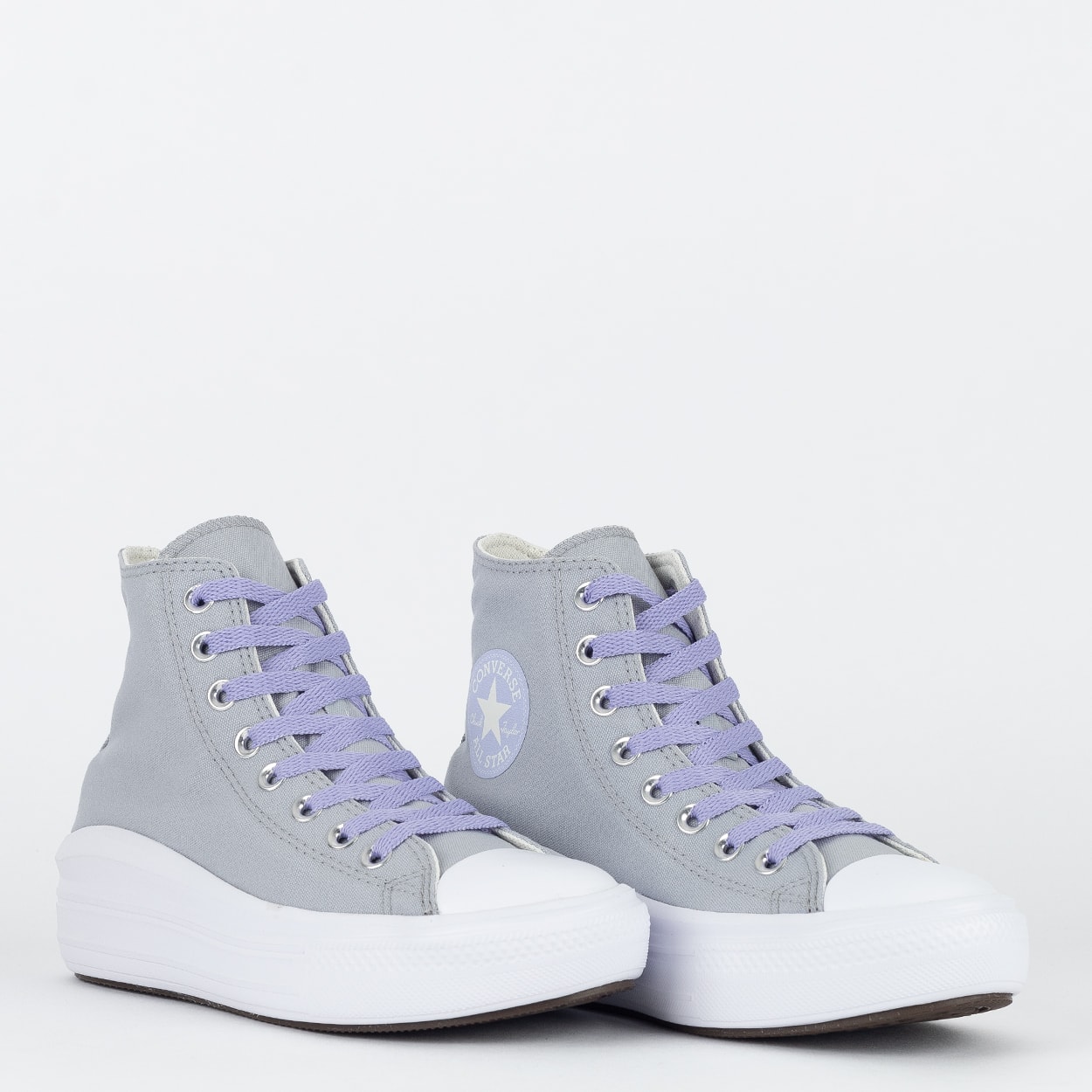 Tênis Converse Chuck Taylor All Star Move Hi Seasonal +1 Lavanda