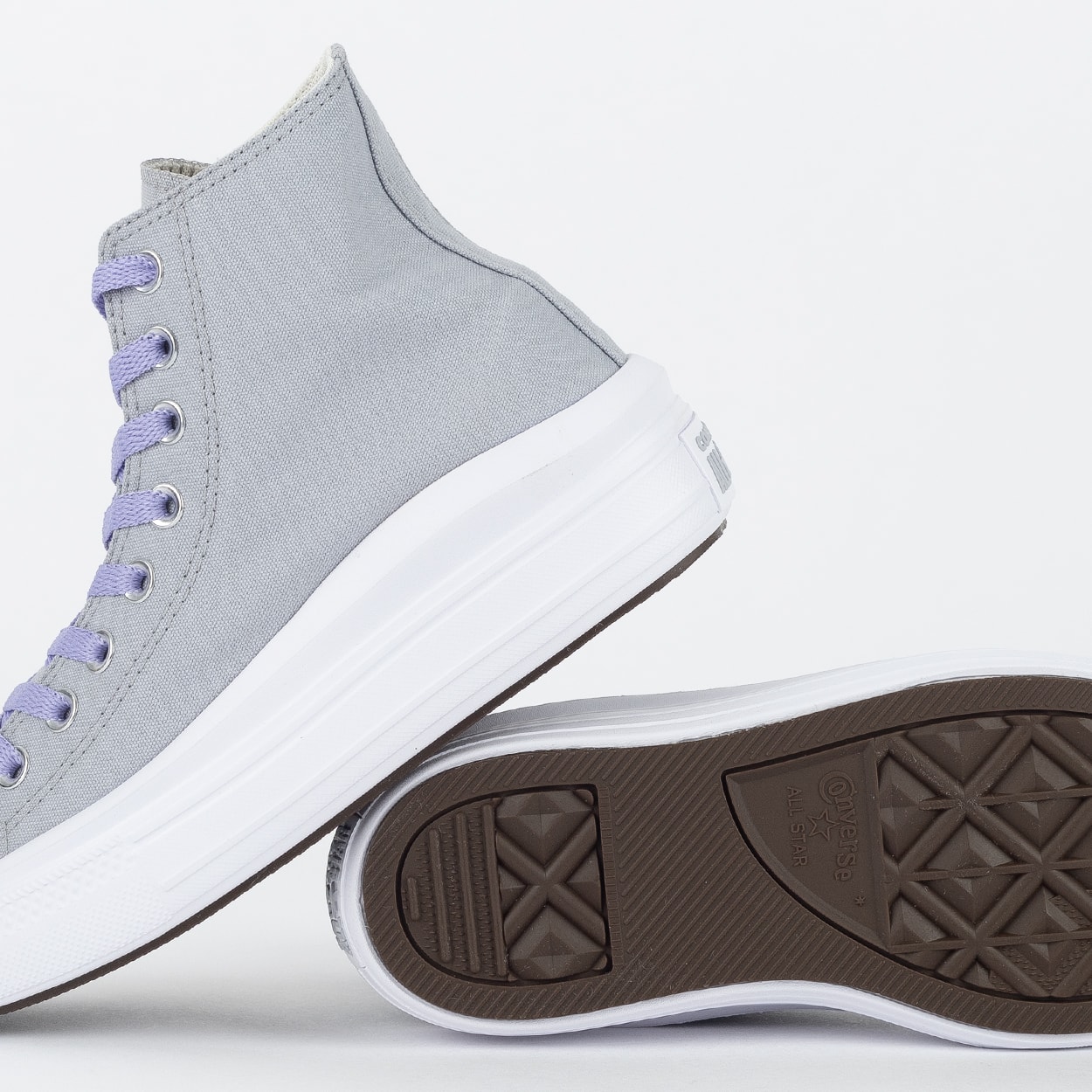 Tênis Converse Chuck Taylor All Star Move Hi Seasonal +1 Lavanda