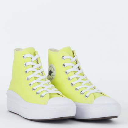 Tênis Converse Chuck Taylor All Star Move Hi Seasonal Verde Citrico CT17810010