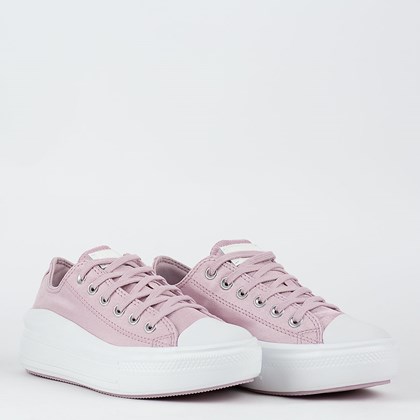 Tênis Converse Chuck Taylor All Star Move Ox Authentic Glam Rosa Sal CT17890001