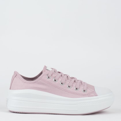 Tênis Converse Chuck Taylor All Star Move Ox Authentic Glam Rosa Sal CT17890001