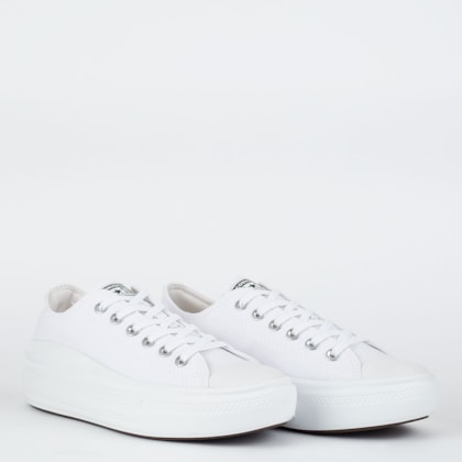 Tênis Converse Chuck Taylor All Star Move Ox Branco Branco CT15920002