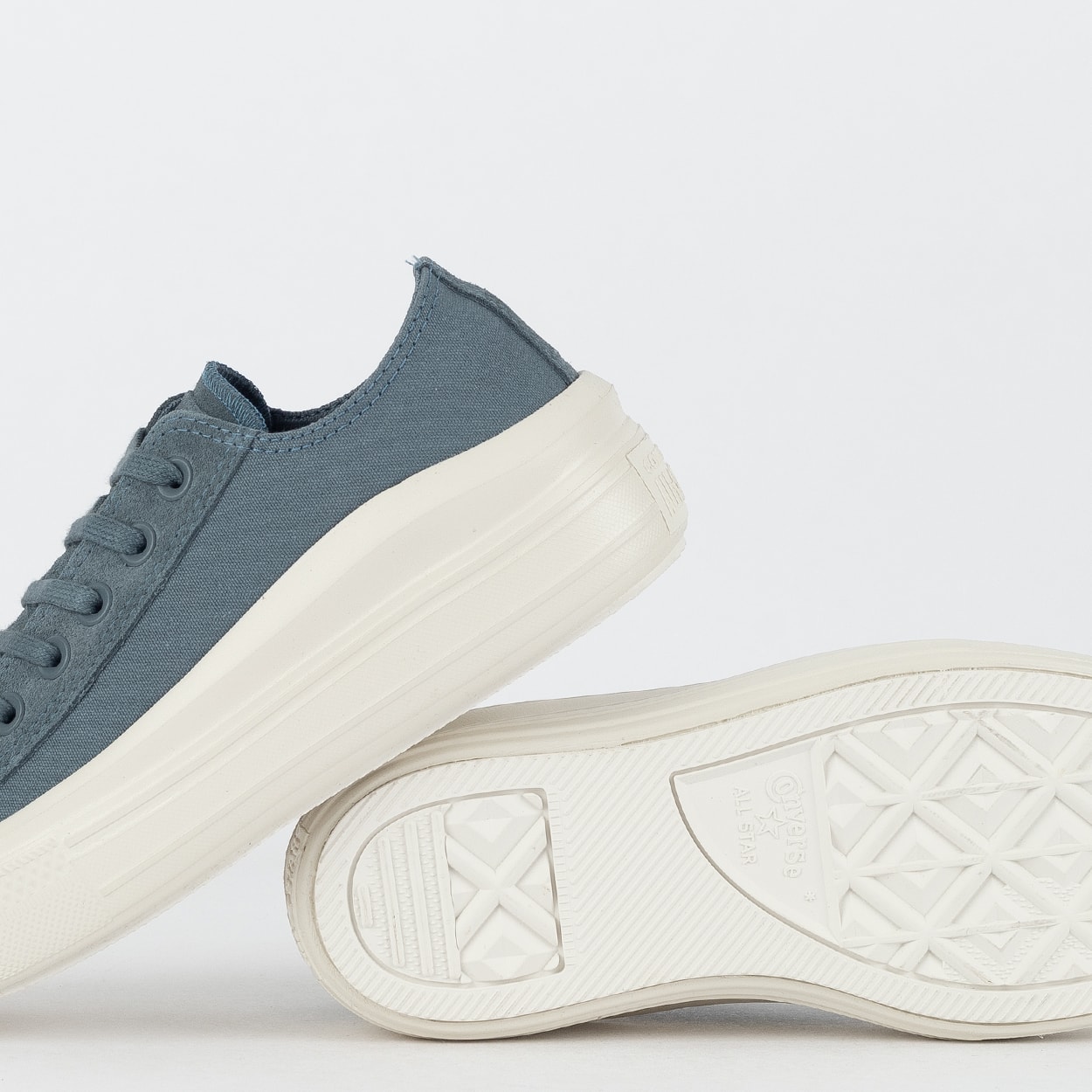 Tênis Converse Chuck Taylor All Star Move Ox Crafted Colors Cinza