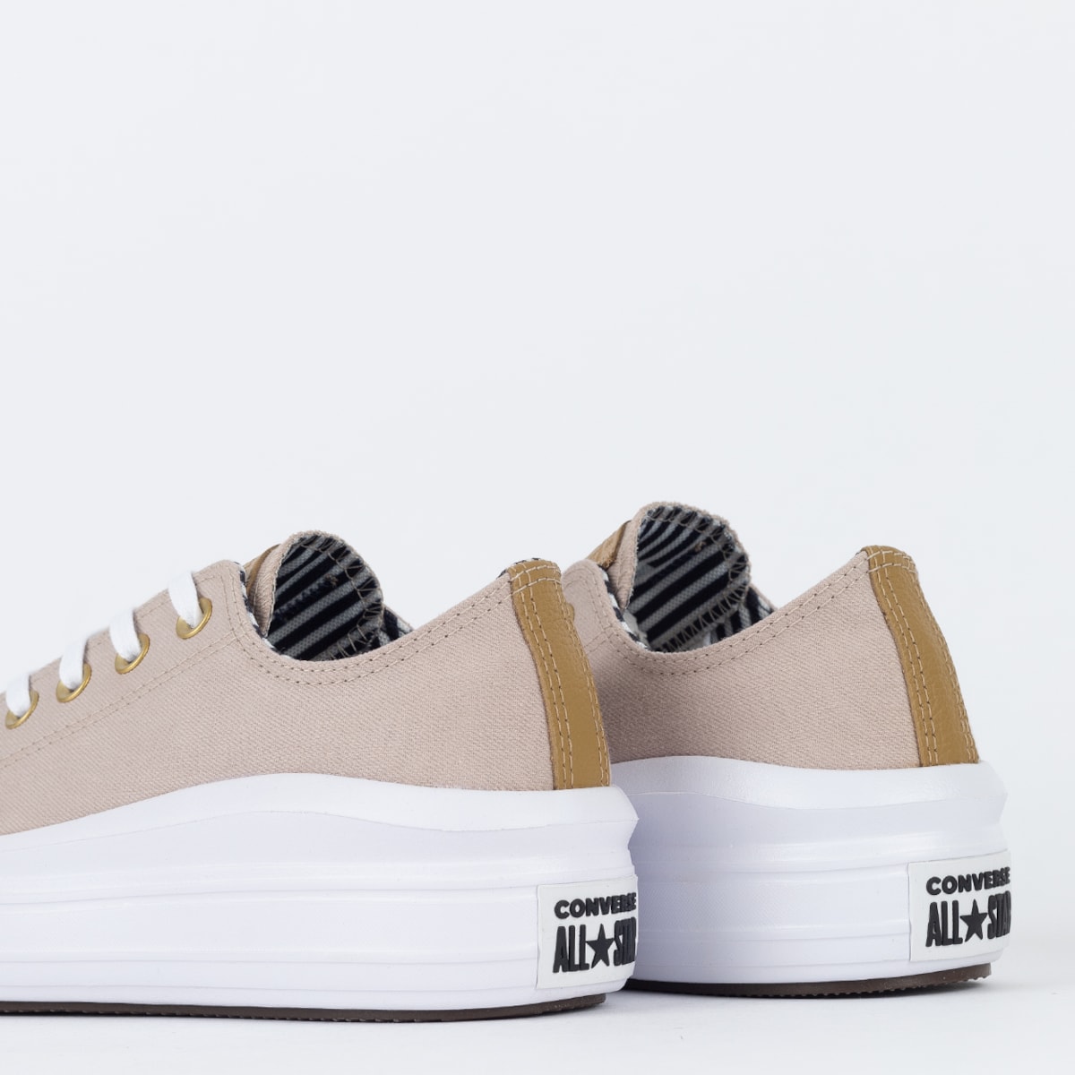 Tênis Converse Chuck Taylor All Star Move Ox Play On Fashion Rosa Nude CT27500001