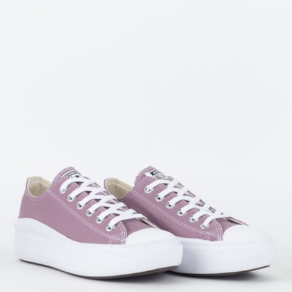 Tênis Converse Chuck Taylor All Star Move Ox Seasonal Roxo Preto CT17820012