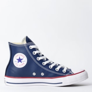 Tênis Converse Chuck Taylor All Star New Malden Hi Marinho Vermelho CT04510002 Tênis Converse Chuck Taylor All Star New Malden Hi Marinho Vermelho CT04510002