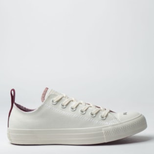 Tênis Converse Chuck Taylor All Star Ox Amendoa Bordo CT12590001 Tênis Converse Chuck Taylor All Star Ox Amendoa Bordo CT12590001