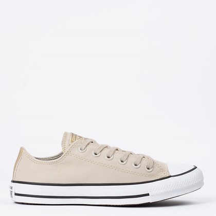 Tênis Converse Chuck Taylor All Star Ox Bege Claro Ouro Claro CT17300001