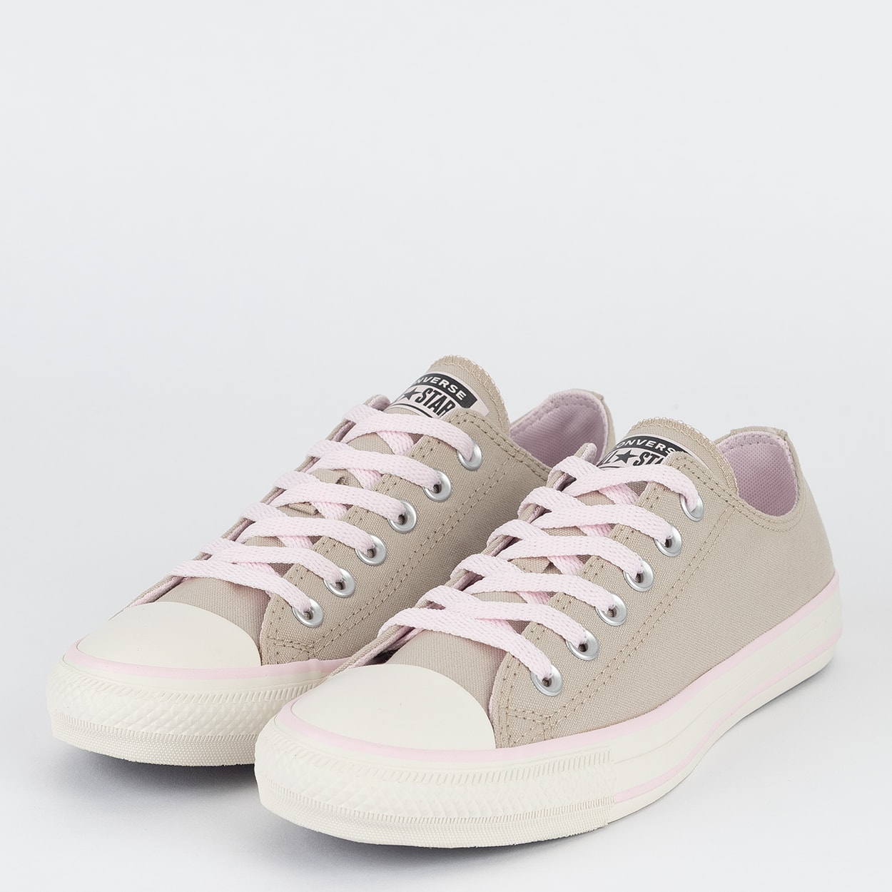 Tênis Converse Chuck Taylor All Star Ox Canvas +1 Marfim Creme