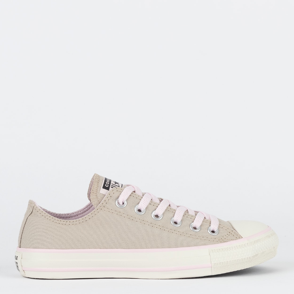Tênis Converse Chuck Taylor All Star Ox Canvas +1 Marfim Creme