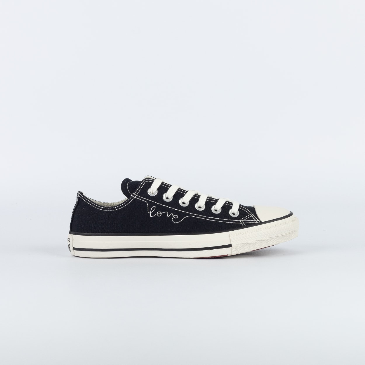 Tênis Converse Chuck Taylor All Star Ox Chucks In Love Preto