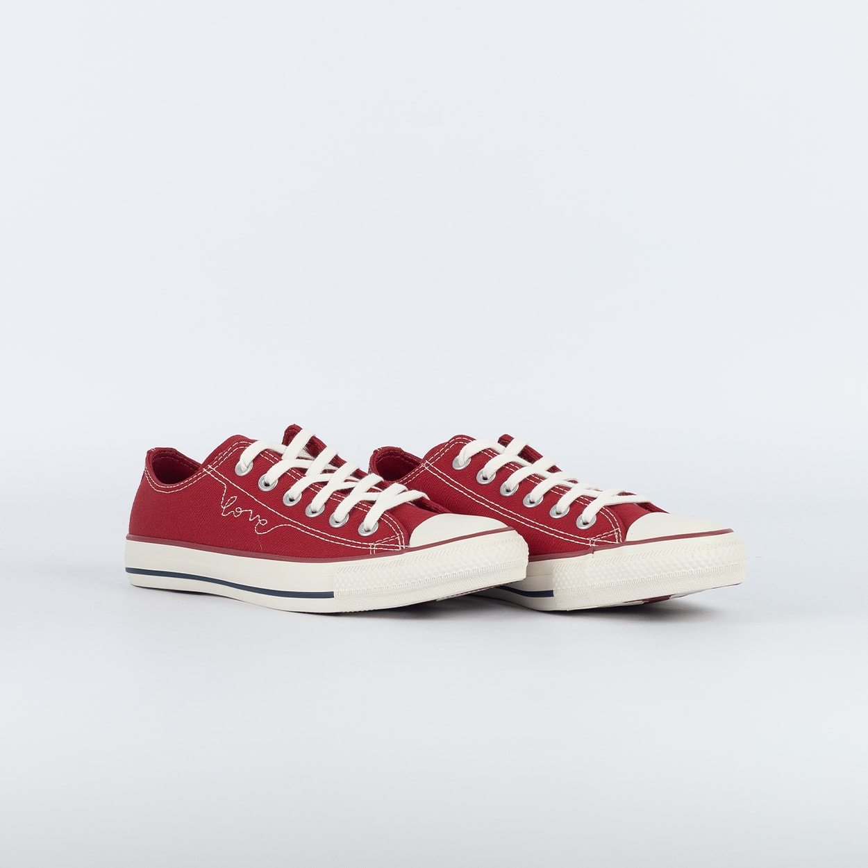 Tênis Converse Chuck Taylor All Star Hi Chucks In Love Vermelho